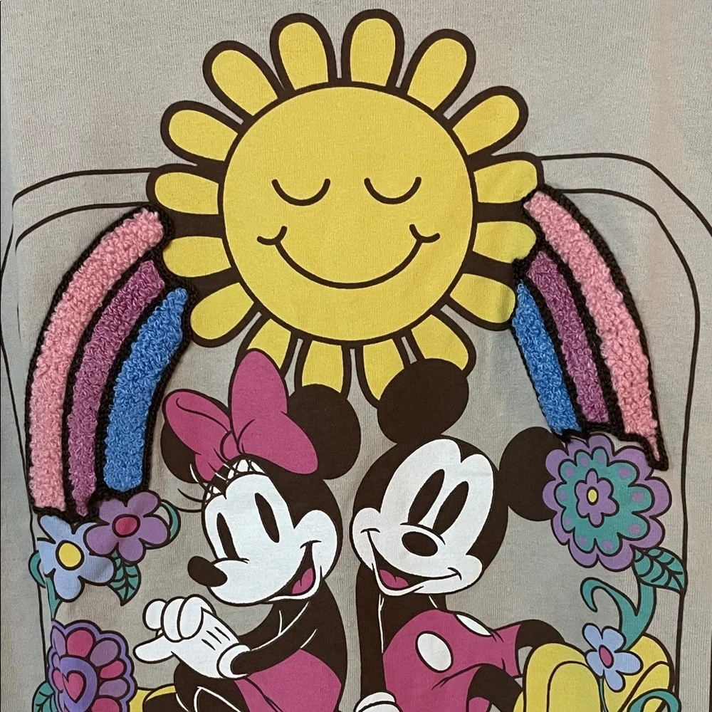 NWT Disney Child’s T-Shirt Mickey Minnie Graphic Large